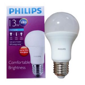 Bóng đèn Lebbulb 13W E27 6500K/3000K 230V A60 Philips