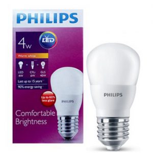 Bóng đèn Lebbulb 4W E27 6500K/3000K 230V P45 Philips