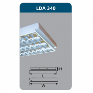 Máng đèn Led T8 3x18W LDA340 Duhal
