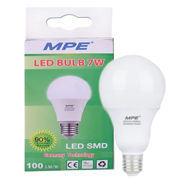 Đèn led bulb 7W LBL-7T MPE